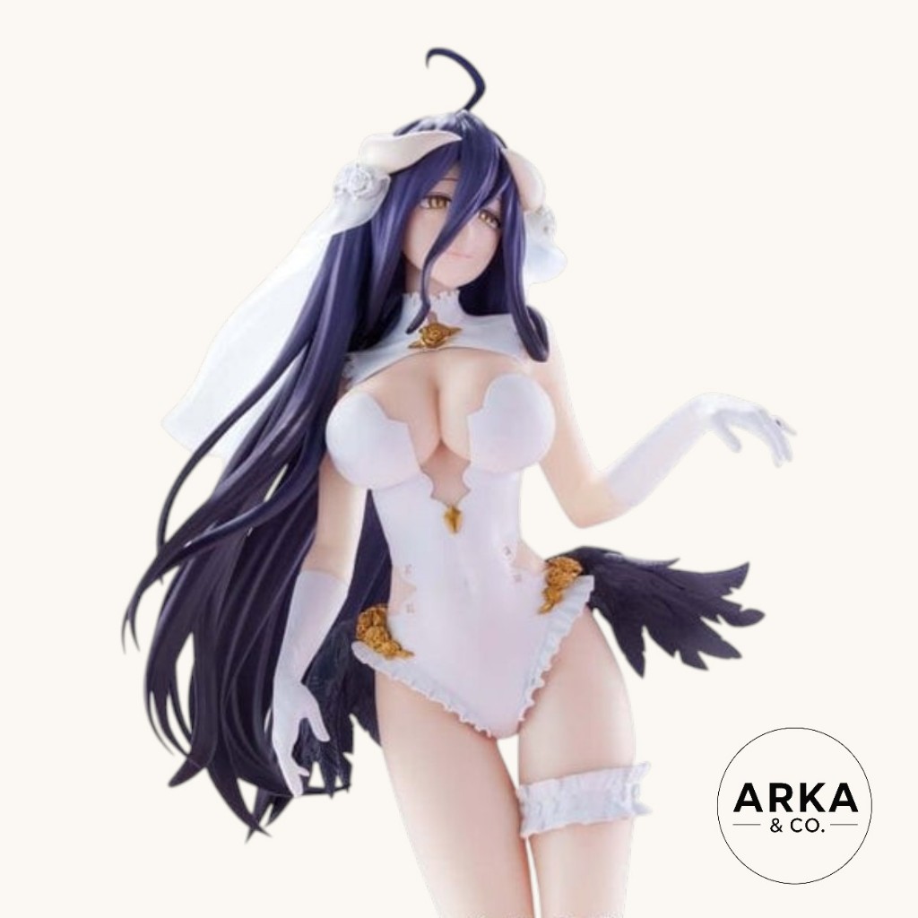 Arka & Co - Glitter & Glamours Figure Albedo - Wedding Ver. OVERLORD - Action Figure