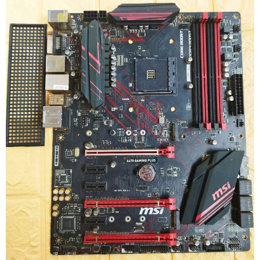 MOBO Motherboard AMD AM4 MSI X470 Gaming Plus
