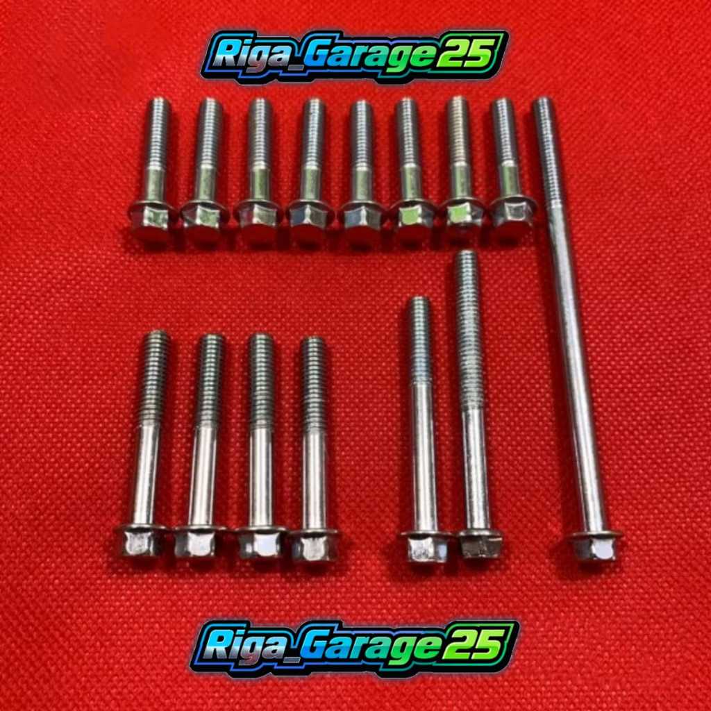 Baut blok mesin bak mesin Fizr F1ZR Alfa Sigma bak magnet bak kopling satu set assy