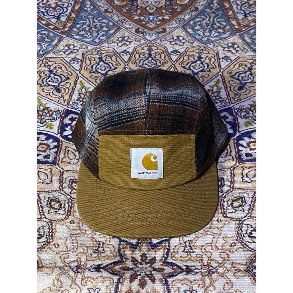 Carhartt WIP 5 Panel Highland Cap in Hamilton Brown