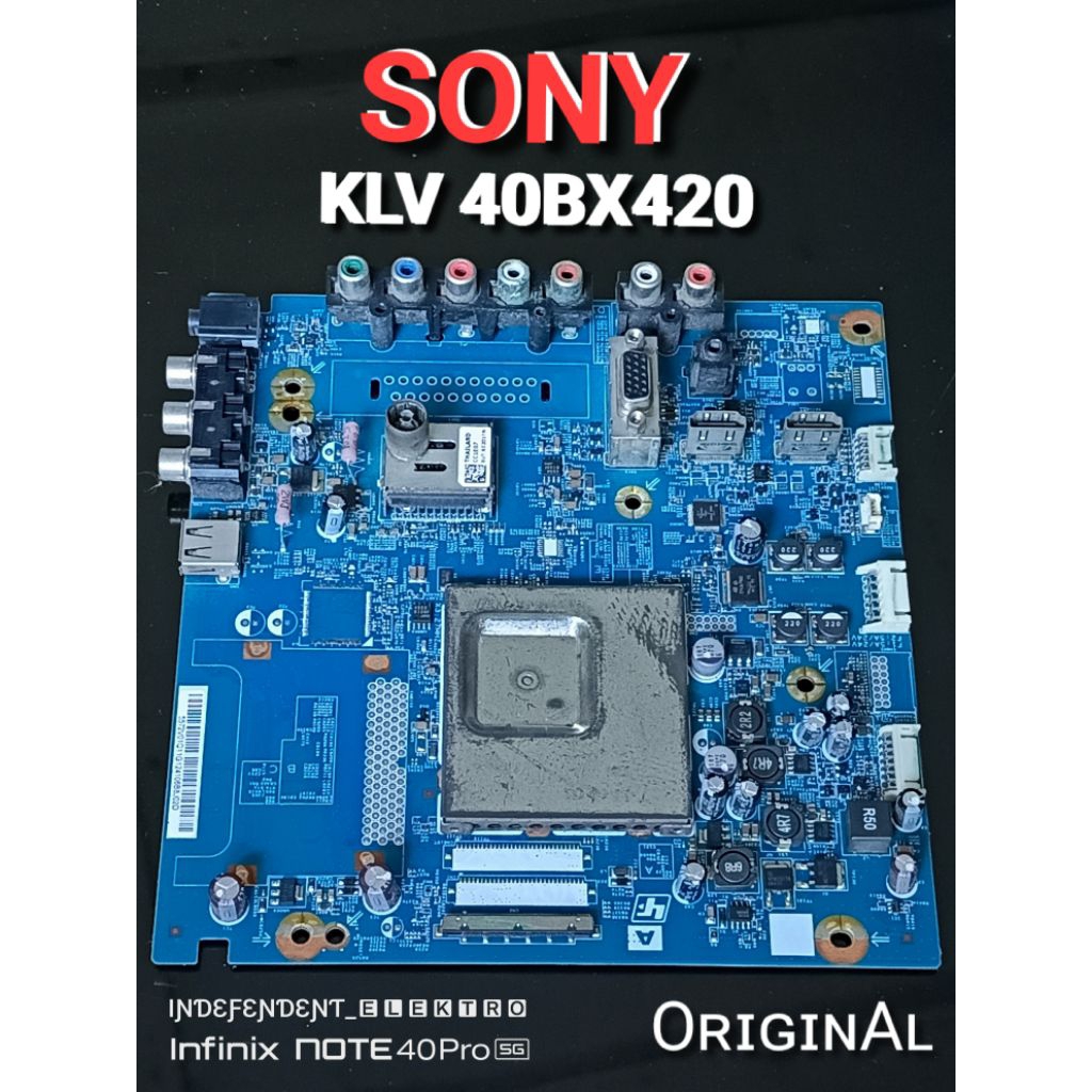 Mainboard Tv Sony KLV-40BX420 KLV 40BX420   Mainboard Tv sony klv40bx420   mesin Tv lcd sony klv 42b