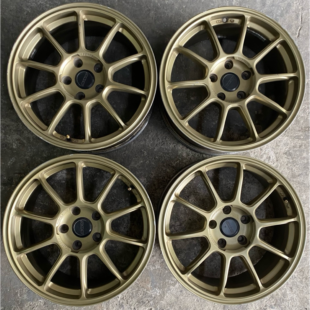 Velg second RAYS R17 pcd 5x114