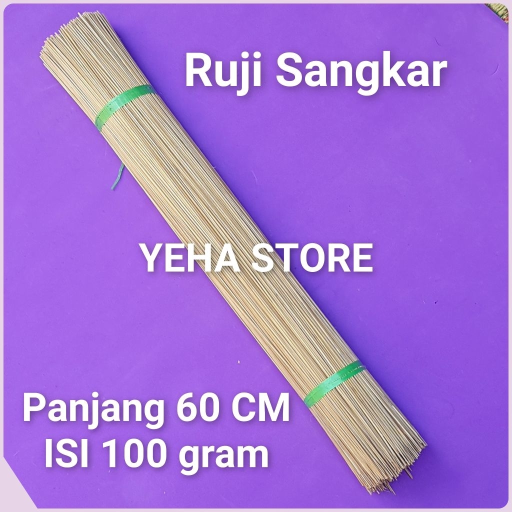 Ruji Bambu Sangkar Burung Panjang 60 CM/Ruji Sangkar Burung