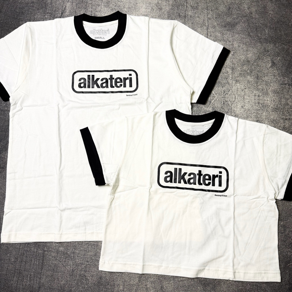 Tshirt Ringer Tee ALKATERI - ALKATERI LOGO BOX Official Merchandise