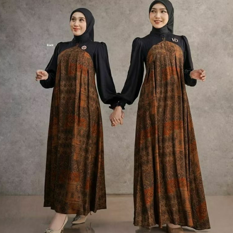 TATIANA MIDI DRESS TERBARU NADHEERA LUXURY ORI READY STOK SPECIAL DISKON