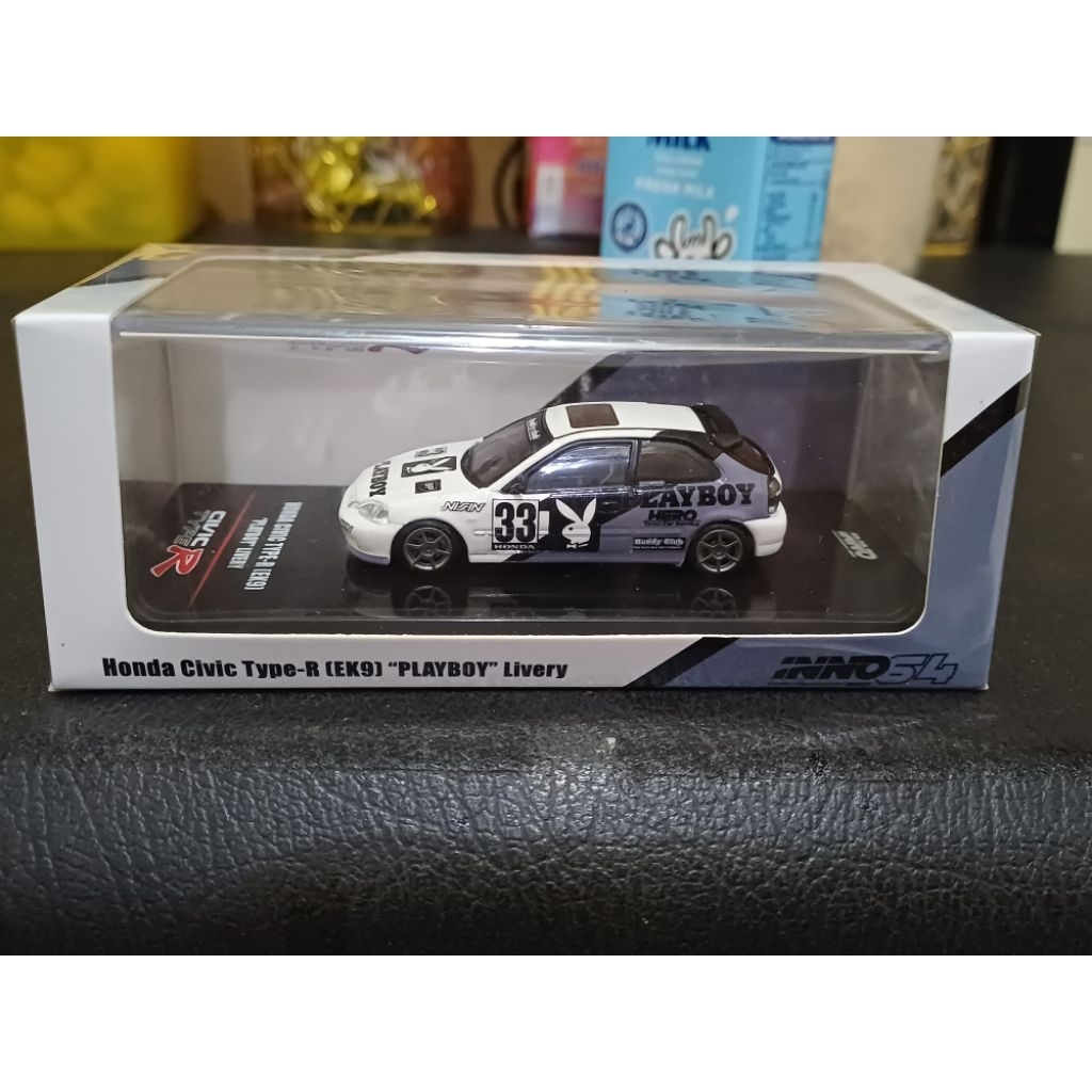 Inno64 Honda Civic Type R EK9 Playboy Livery Unseal