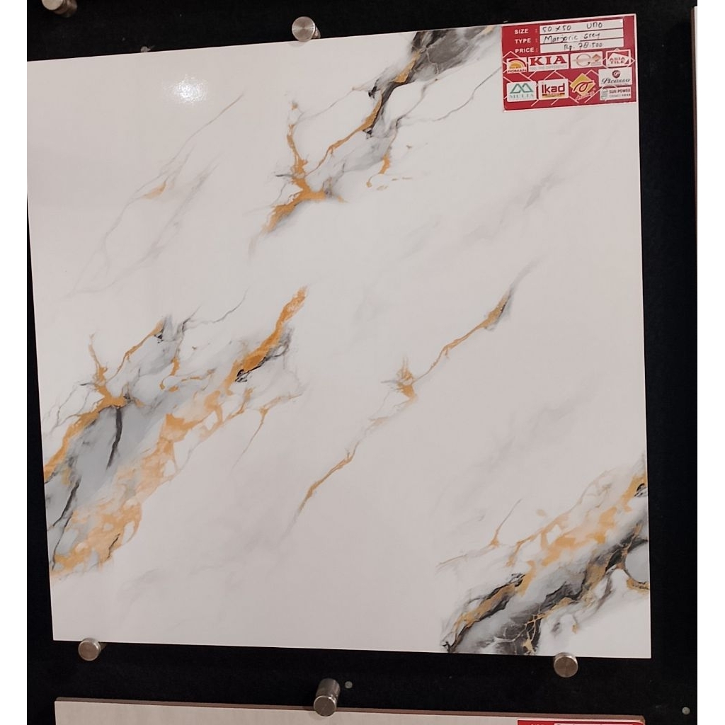 KRAMIK LANTAI UKURAN 50X50 MARJORIE GRAY
