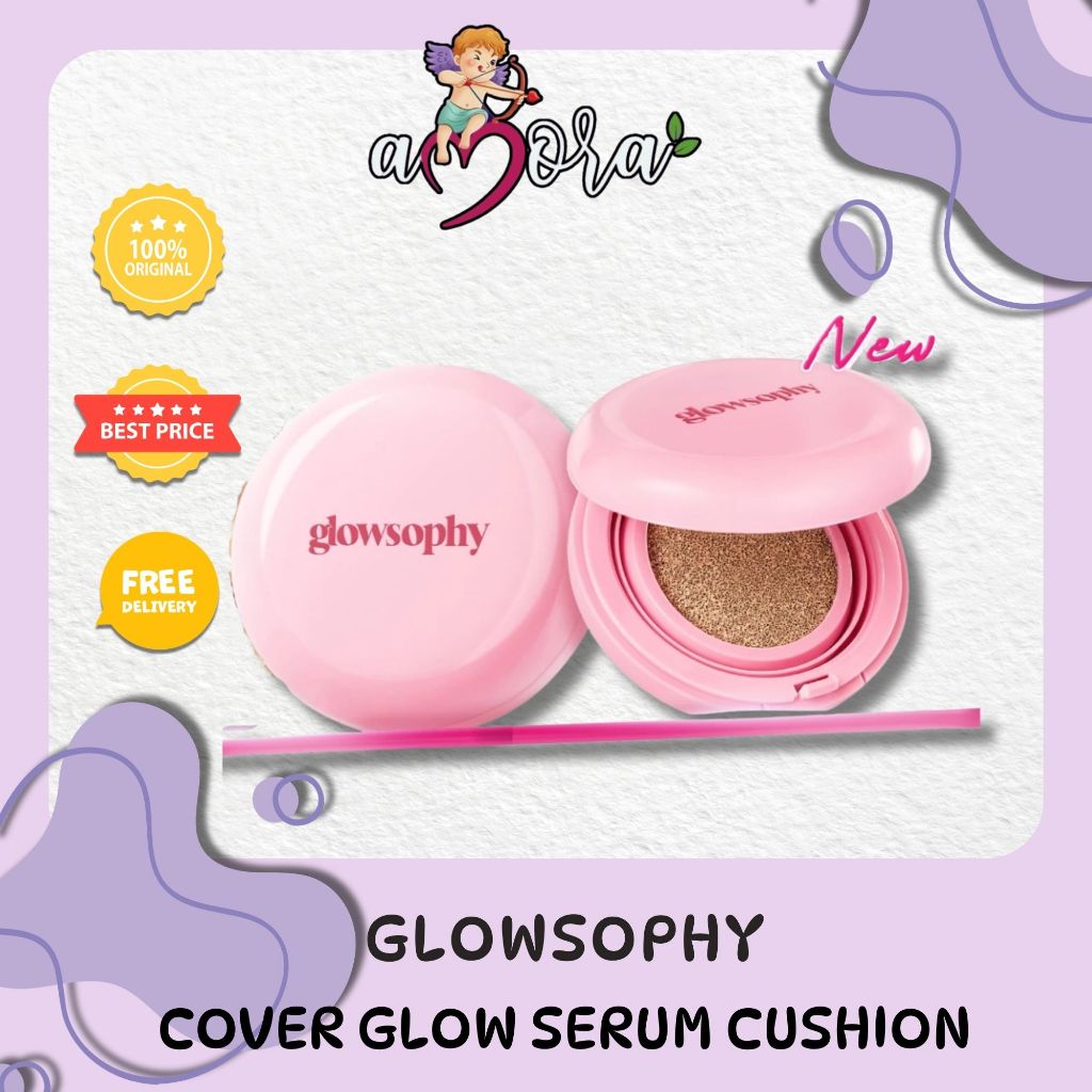AMORA - GLOWSOPHY Cover Glow Serum Cushion