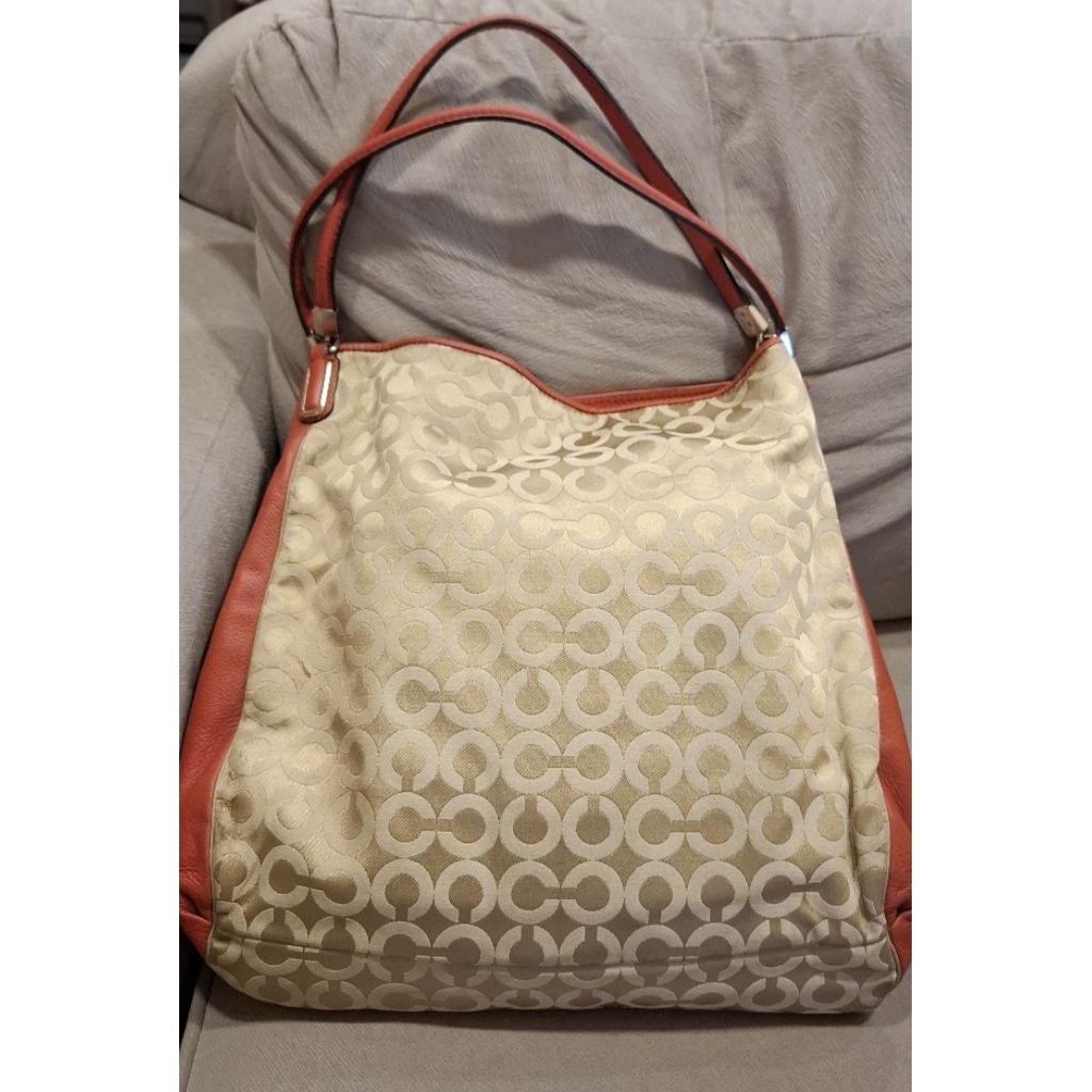 Coach Madison Op Art Shoulder Bag