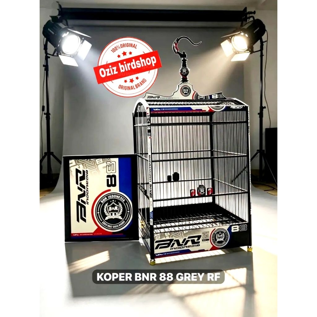 sangkar kandang koper no 2 BNR decal ruji fiber terbaru