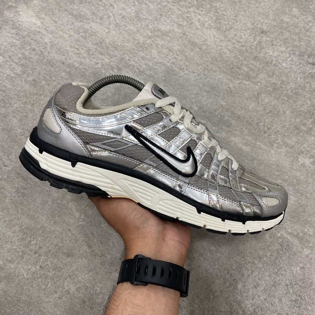 [Size 42.5] Rare Nike P-6000 ‘Metallic Silver’ (CN0149-001) Second Original Kondisi Mulus No Minus. 