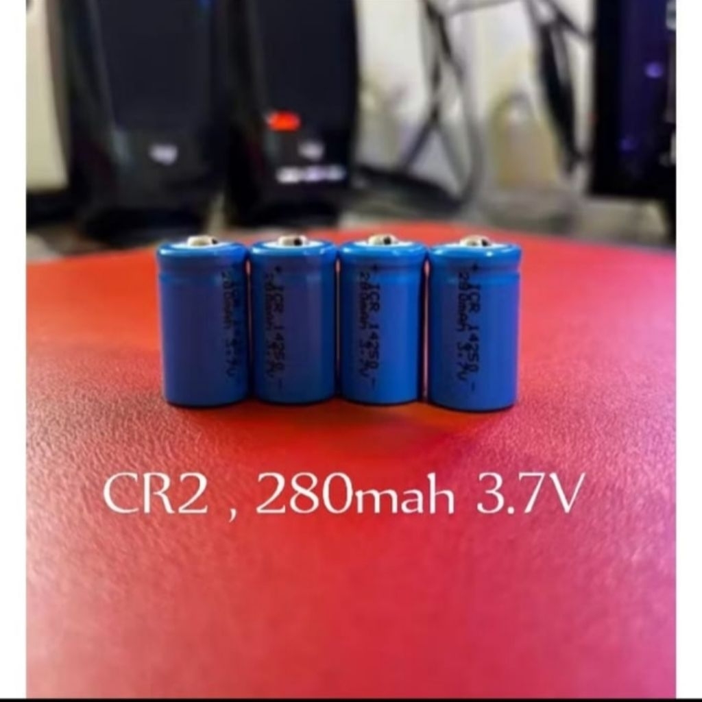 Baterai CR2 CR-2 charge batrei batre bisa di cas CR2 Cas 280mah 3.7V