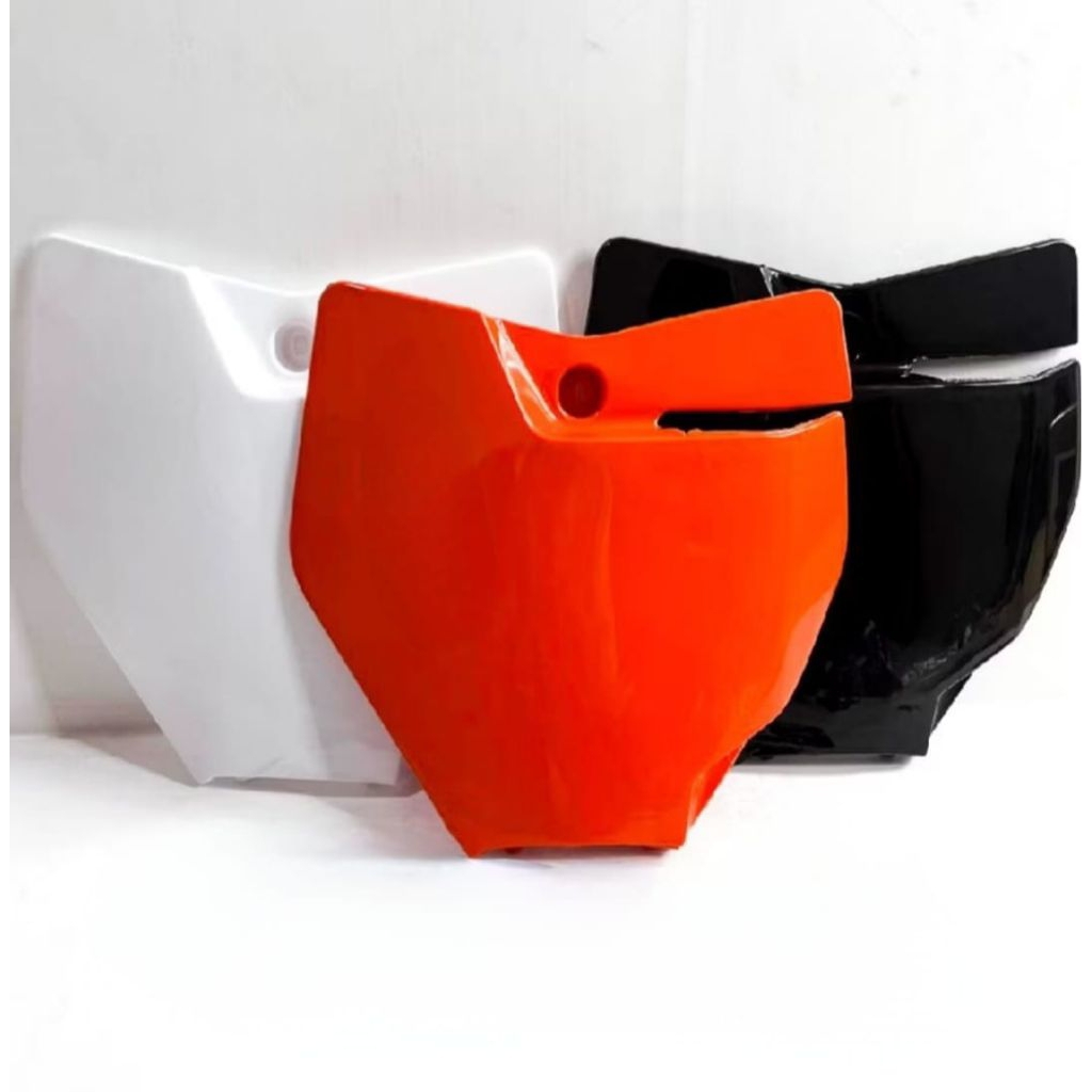Papan KTM. Papan plat nomor KTM85 KTM250 polos Khusus hitam bahan berkualitas bagus