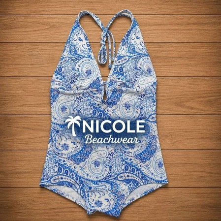 [NICOLE] Bikini Swimsuit Premium Baju Renang Pantai Wanita | Bikini Pantai Sexy Dress Swimsuit Baju 