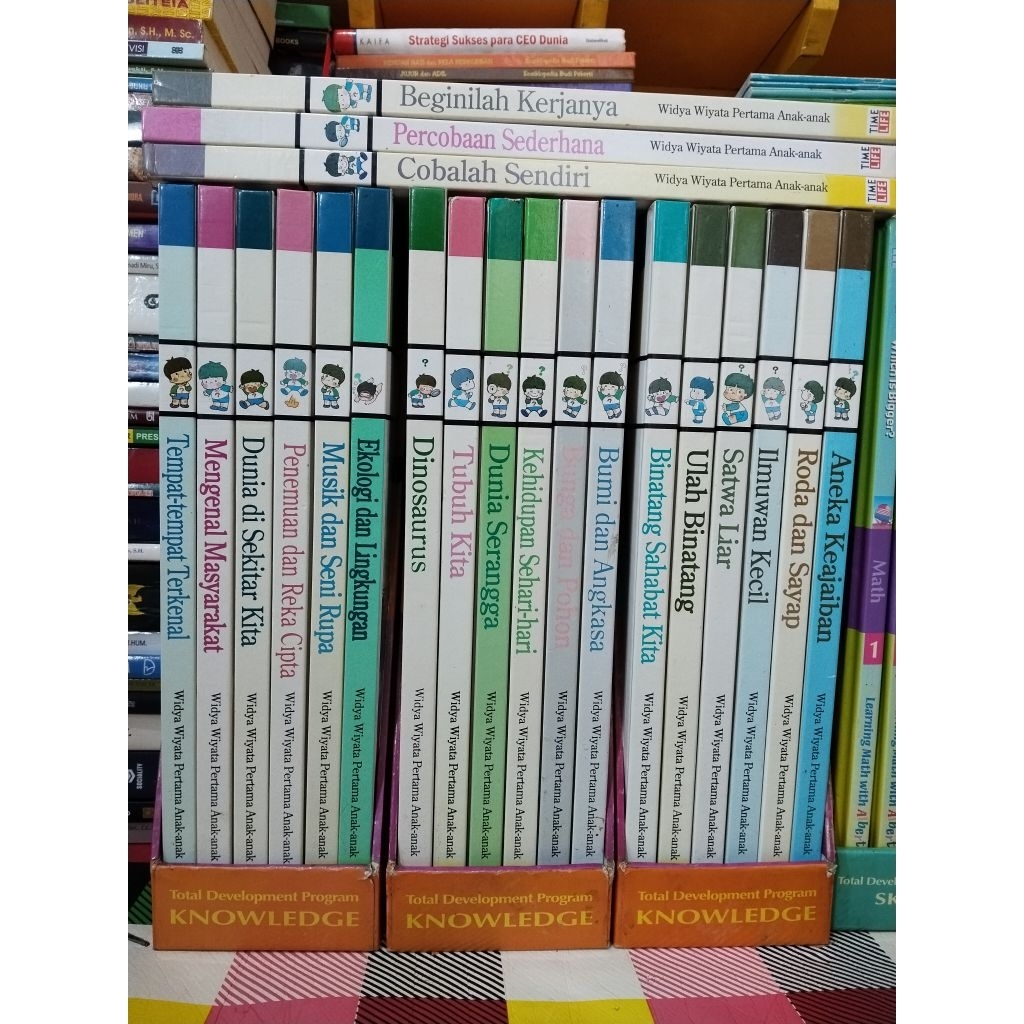 SATU PAKET WWP WIDYA WIYATA PERTAMA ANAK-ANAK 21 PCS