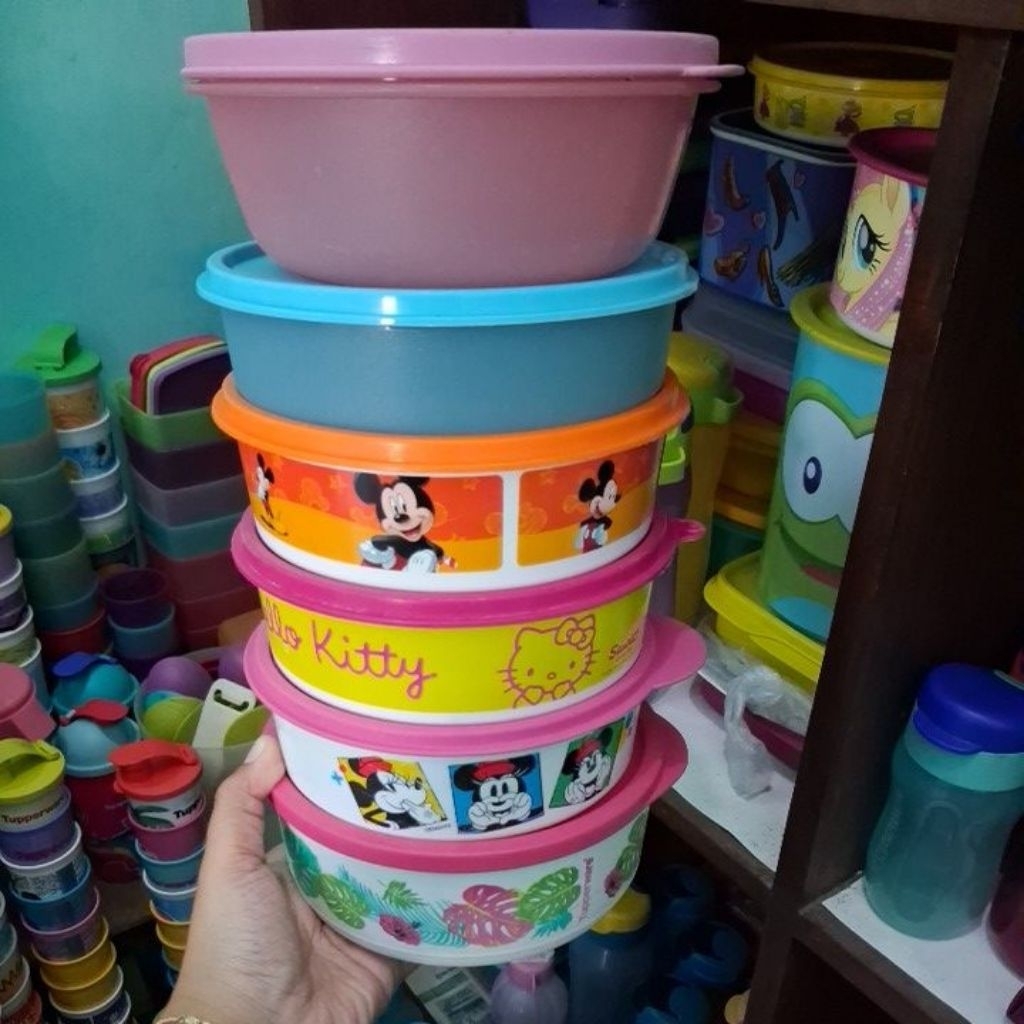 Bowl 600ml/ bakso/ LHB, LSA, mug sup Tupperware PL