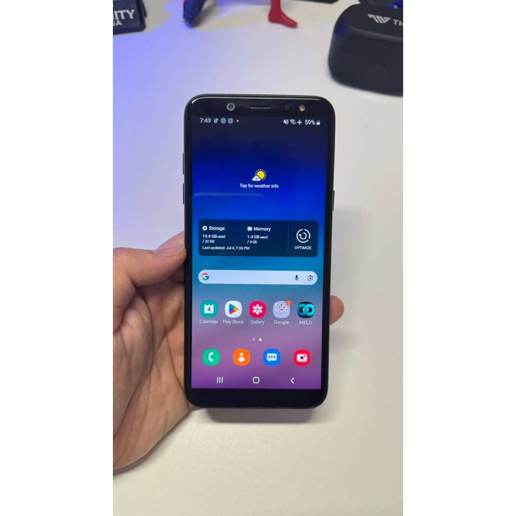 Samsung A6 2018 3/32 Second Bekas