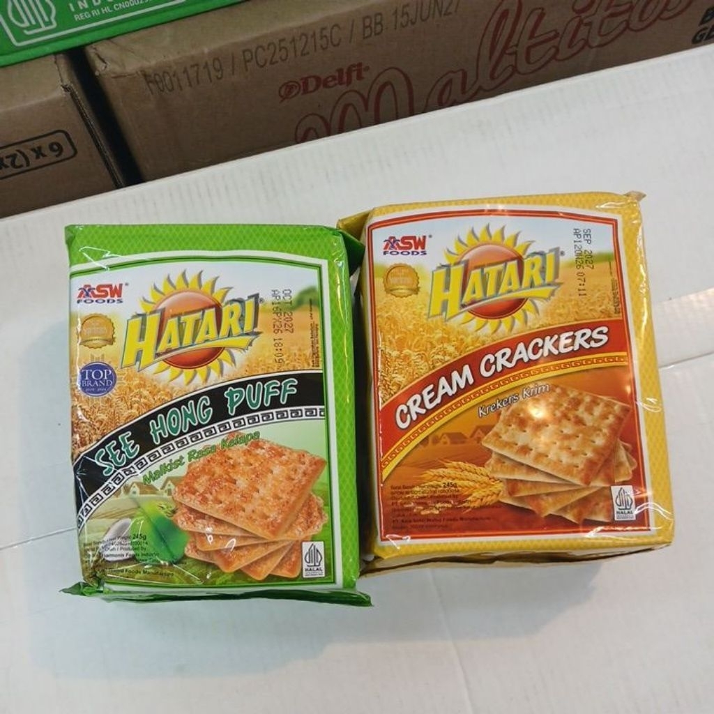 Biskuit Gabin Hatari - Rasa Kelapa, Camilan Lezat