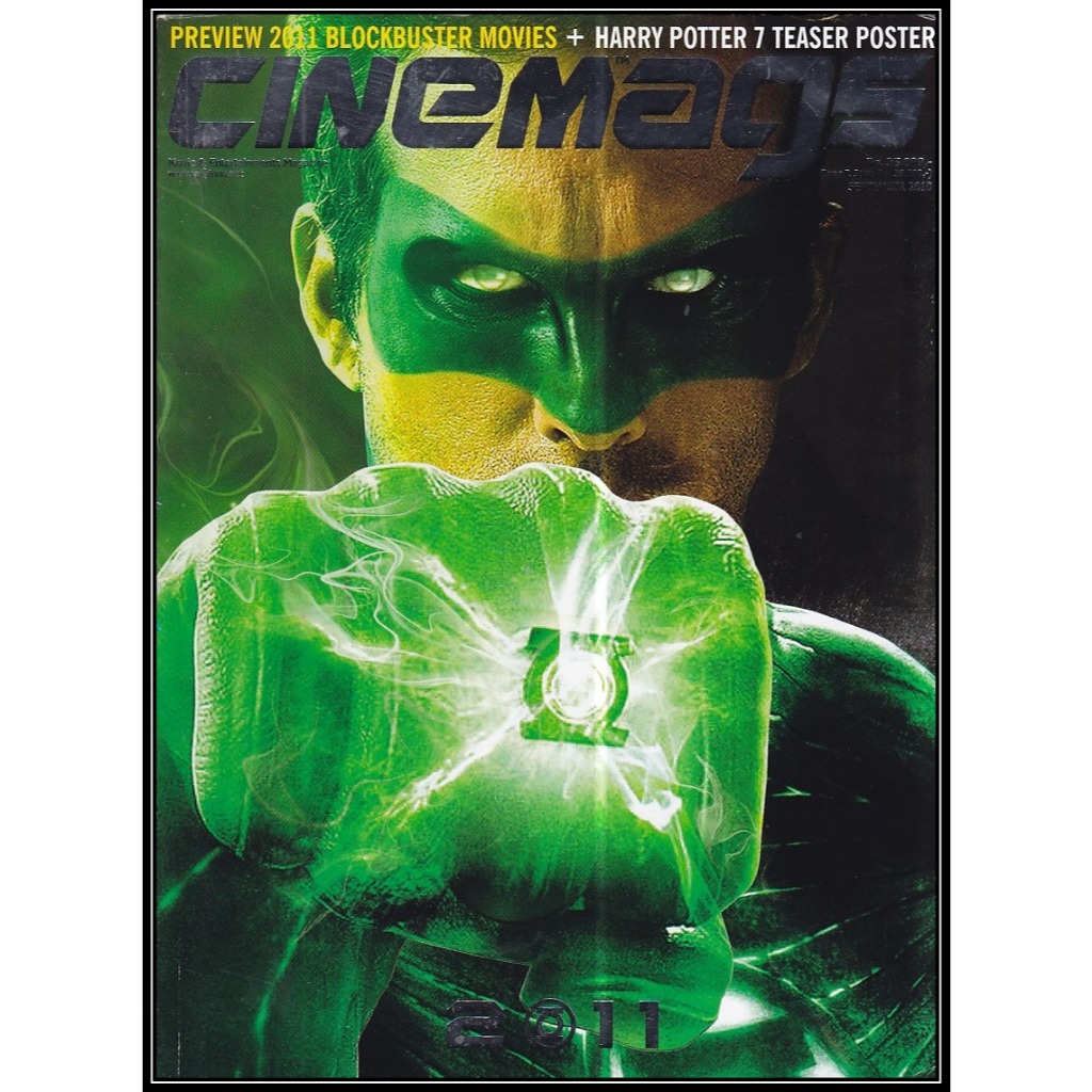 Majalah Preloved - Majalah Cinemags Edisi 2010 September - 2011 - Lengkap Poster The Last Airbender 
