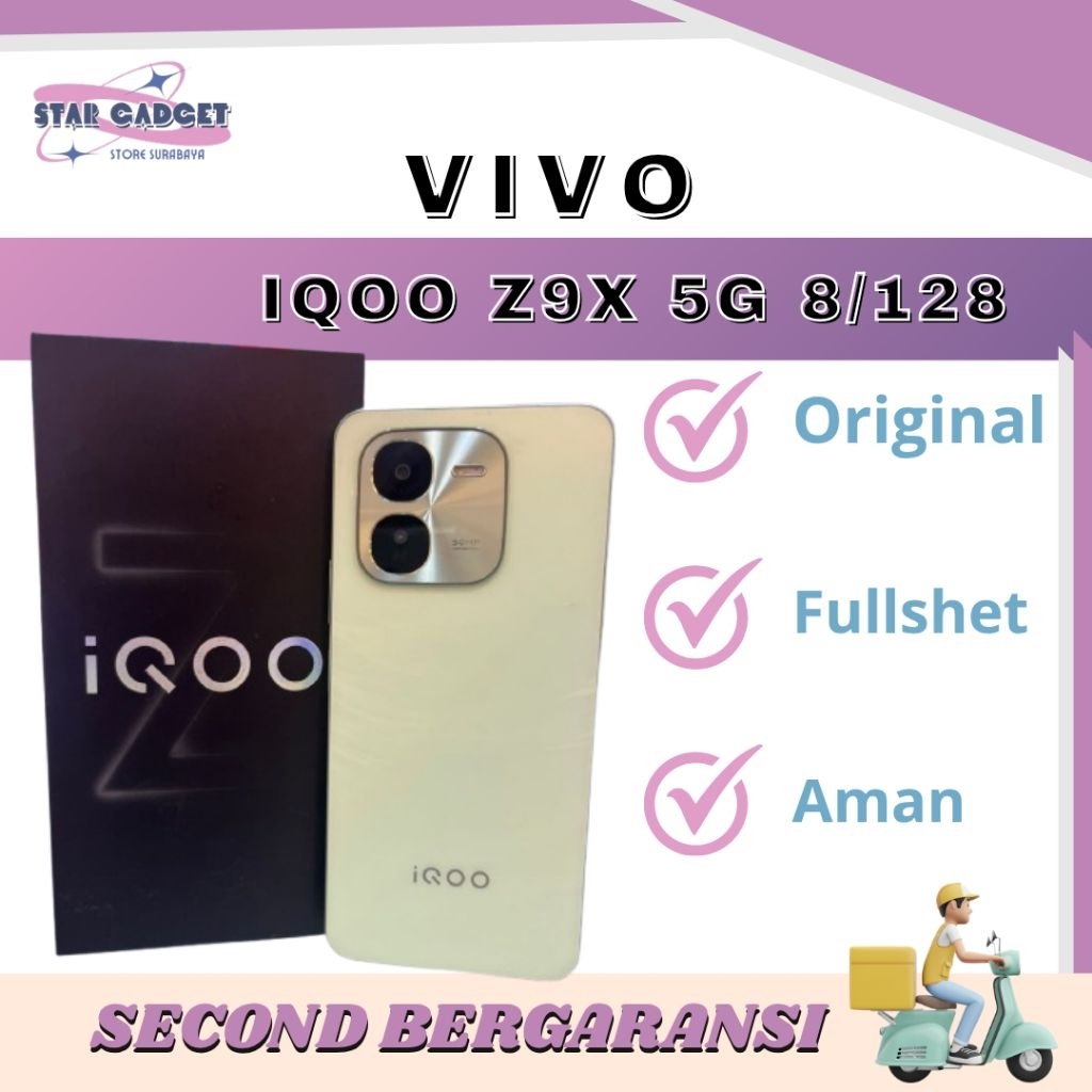 IQOO Z9X 5G 8/128 SECOND