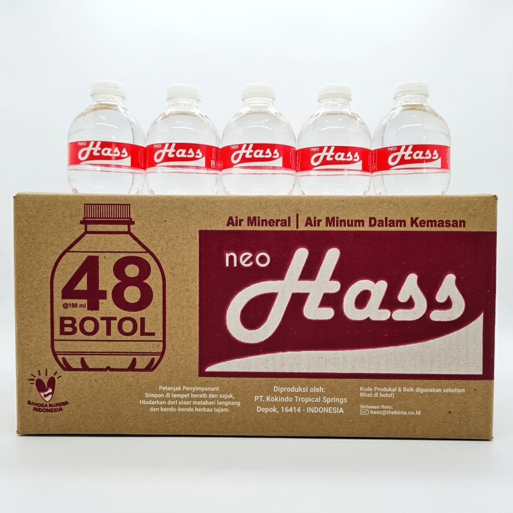 Hass Mini Gemoy Air Mineral isi 48 Botol