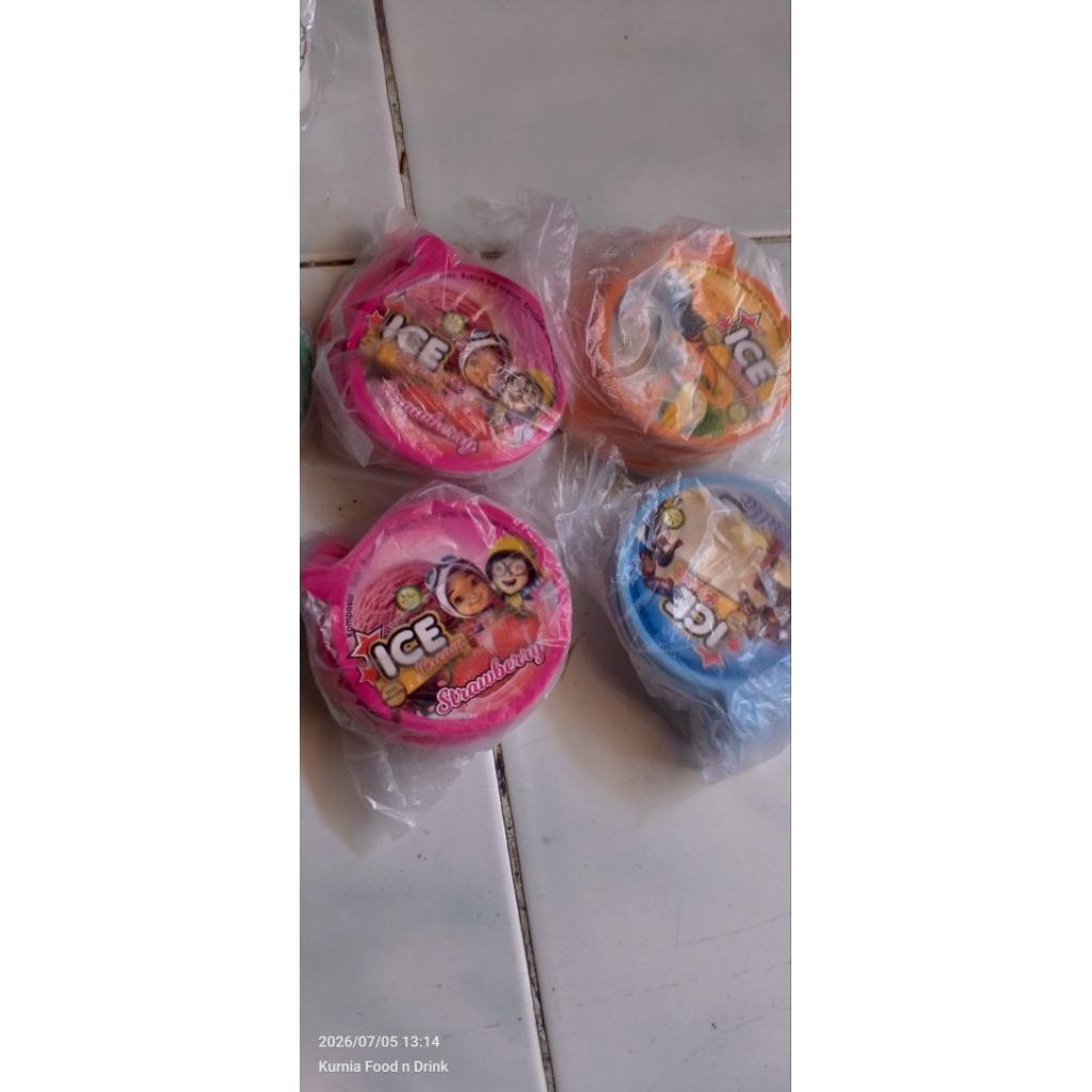 CUP Es krim/gelas es krim/cup plastik /cup es/cup puding jelly