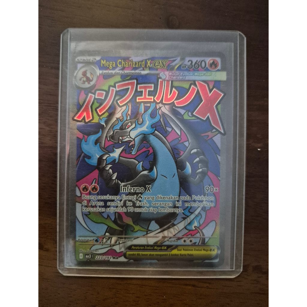 Mega Charizard X ex MA Impian Mega ex