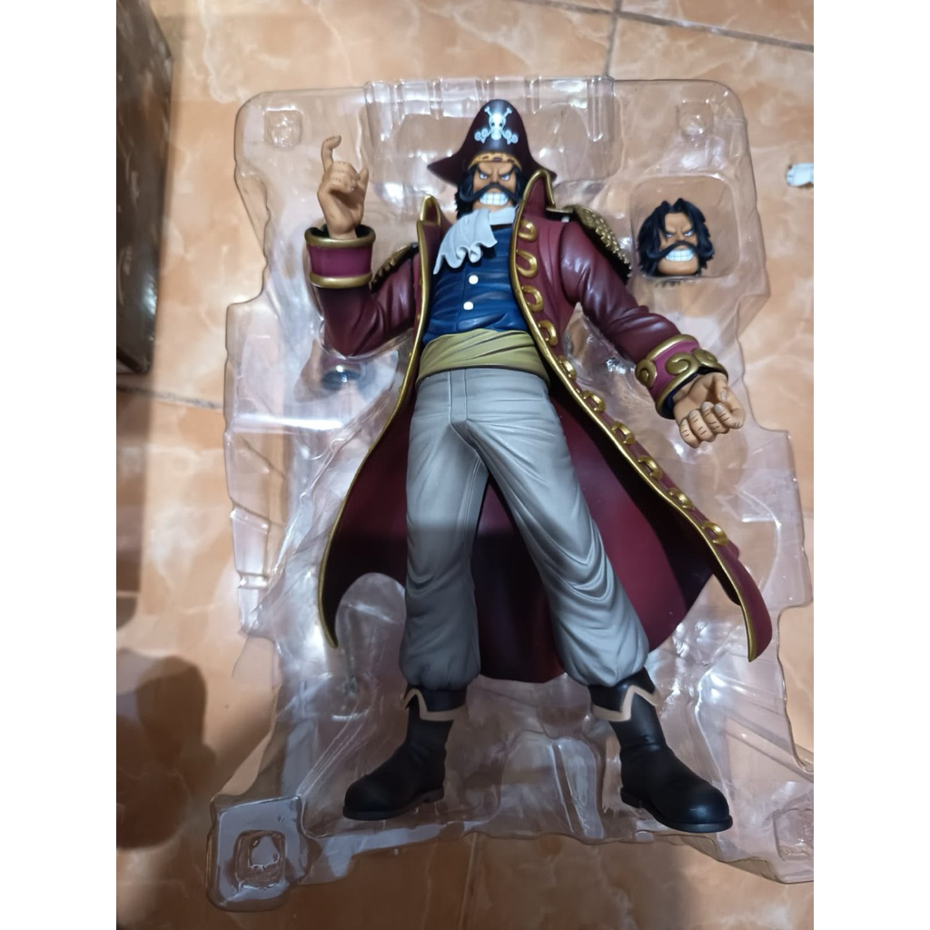 POP DX Gol D Roger bib original part lengka