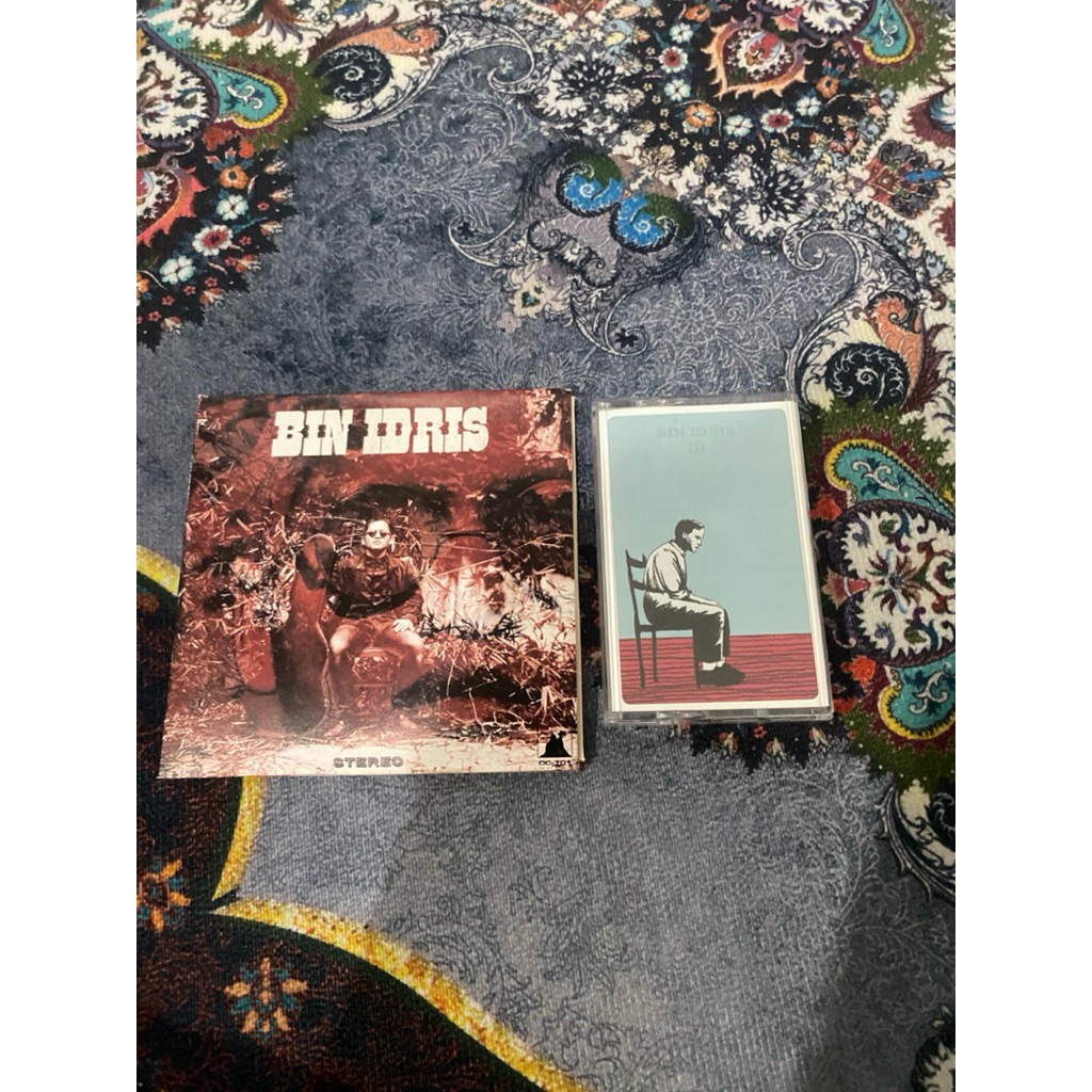 CD Bin idris S/T dan Kaset Bin idris album III