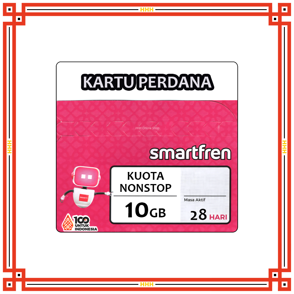 Kartu Perdana Smartfren Kuota Nonstop 10GB | Jagoan Sinyal Se-Indonesia