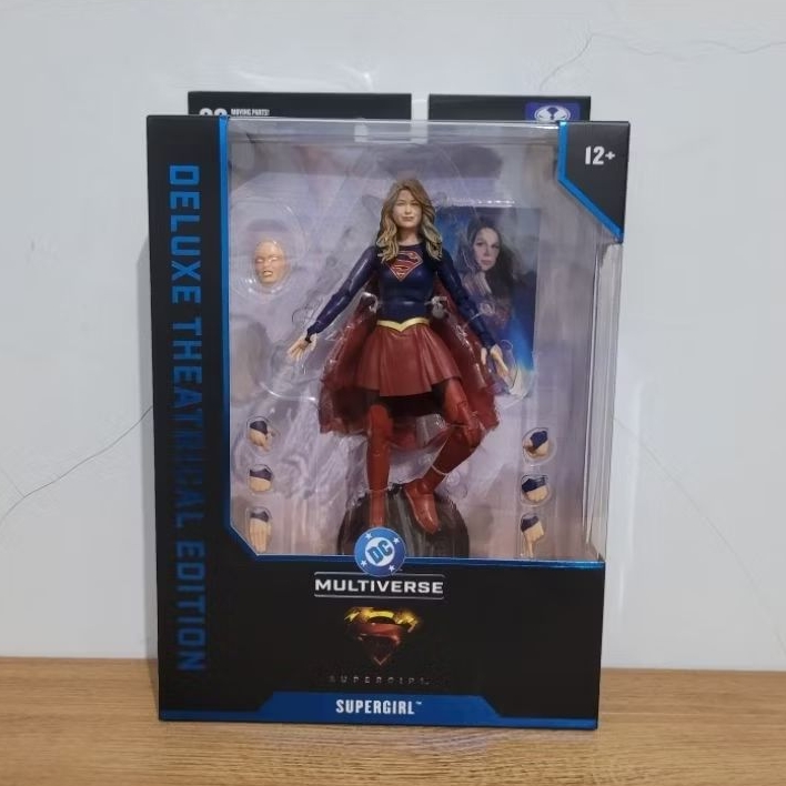 Mcfarlane Supergirl TV Series Melissa Benoist Theatrical Deluxe Edition DC Figure