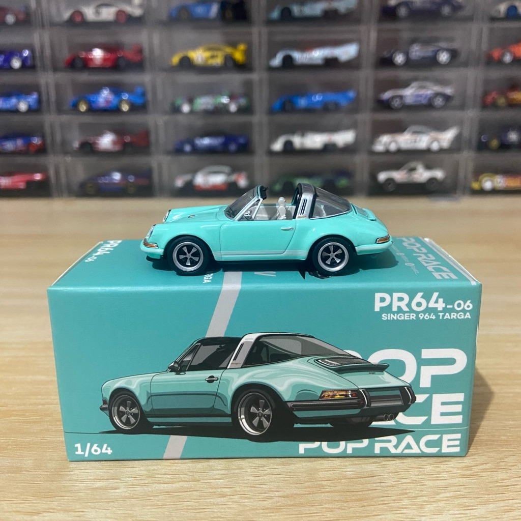 Pop Race Singer Targa Tiffany Blue Unsealed