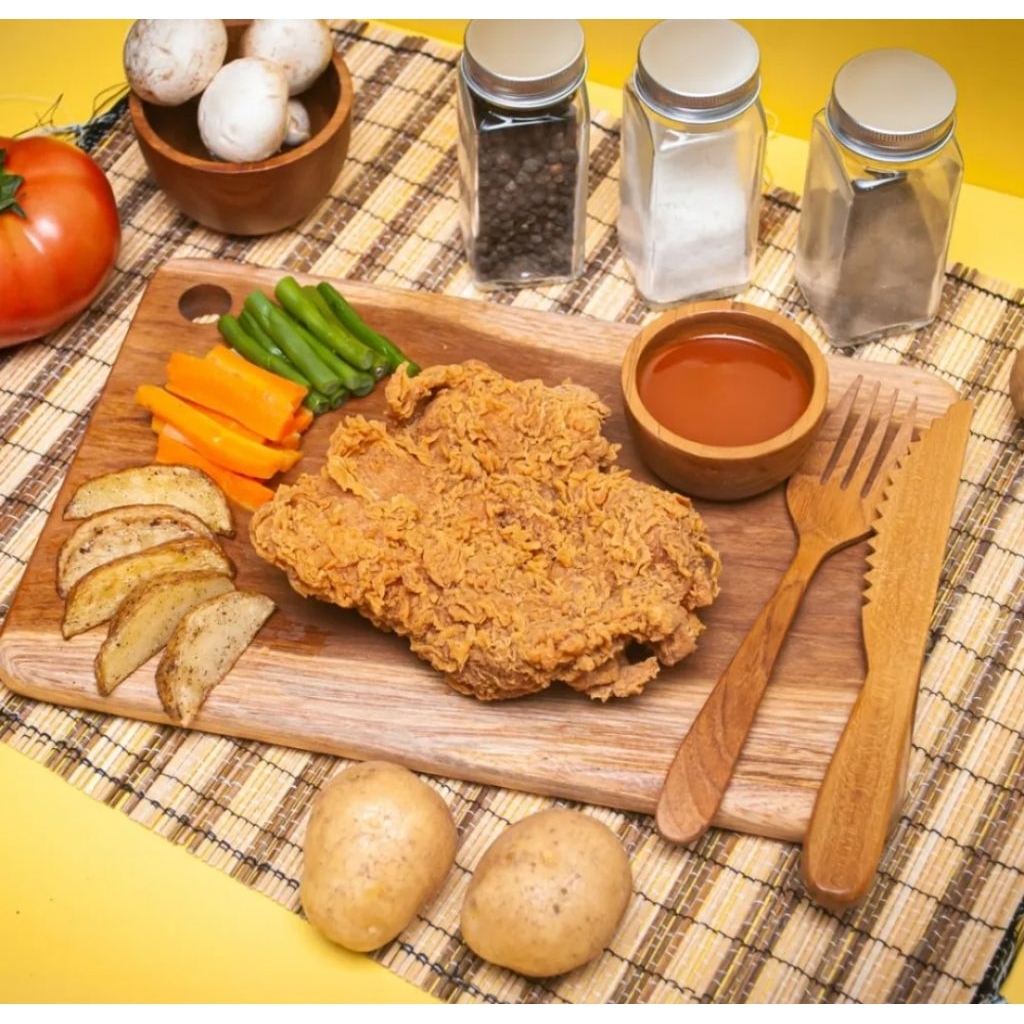 Steak Ayam Crispy ( SIAP SAJI ) HALAL