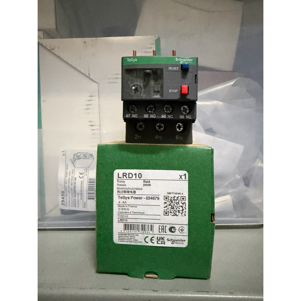 Thermal Overload Schneider LRD10/LRD10 Relay