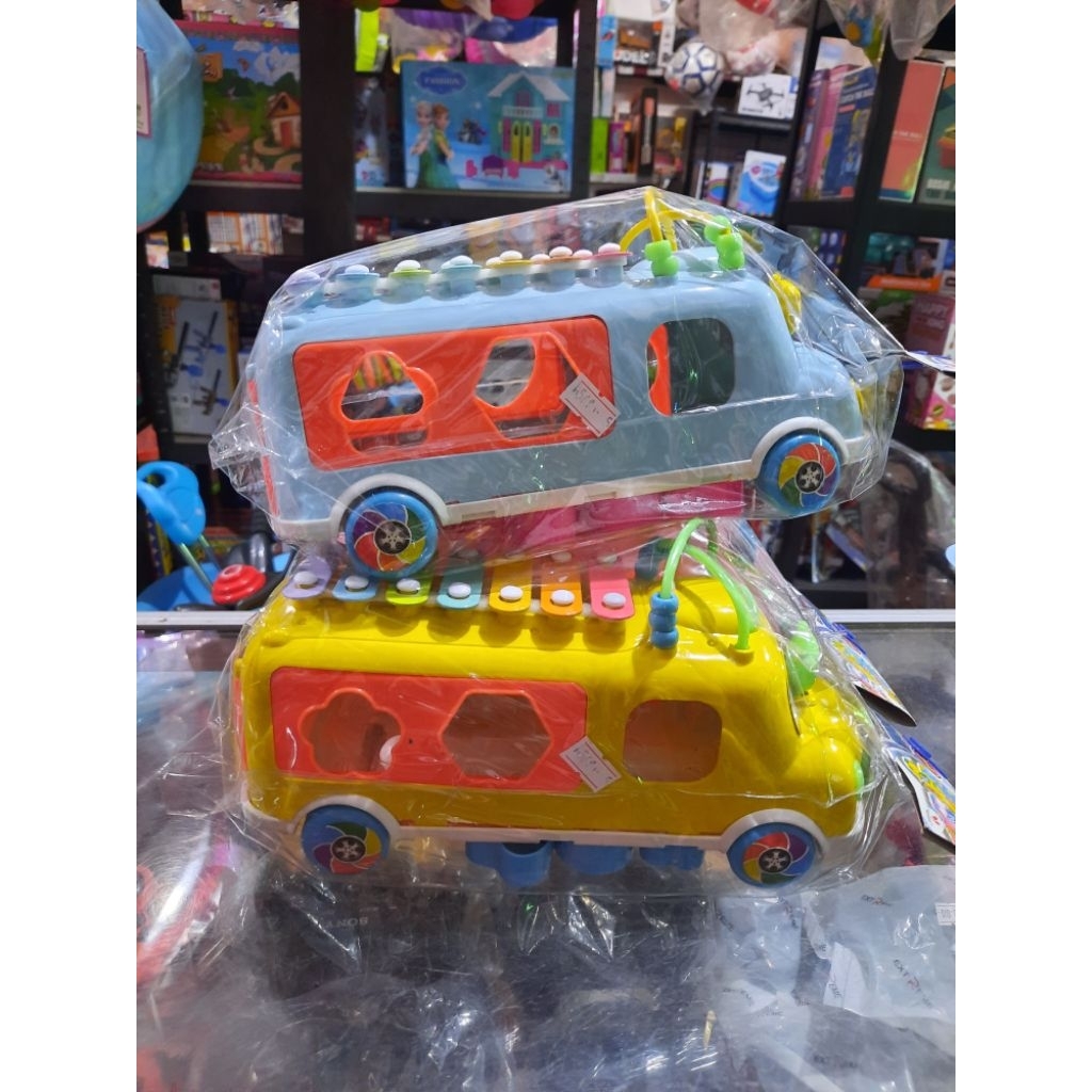 Mainan Anak Bus Xylophone