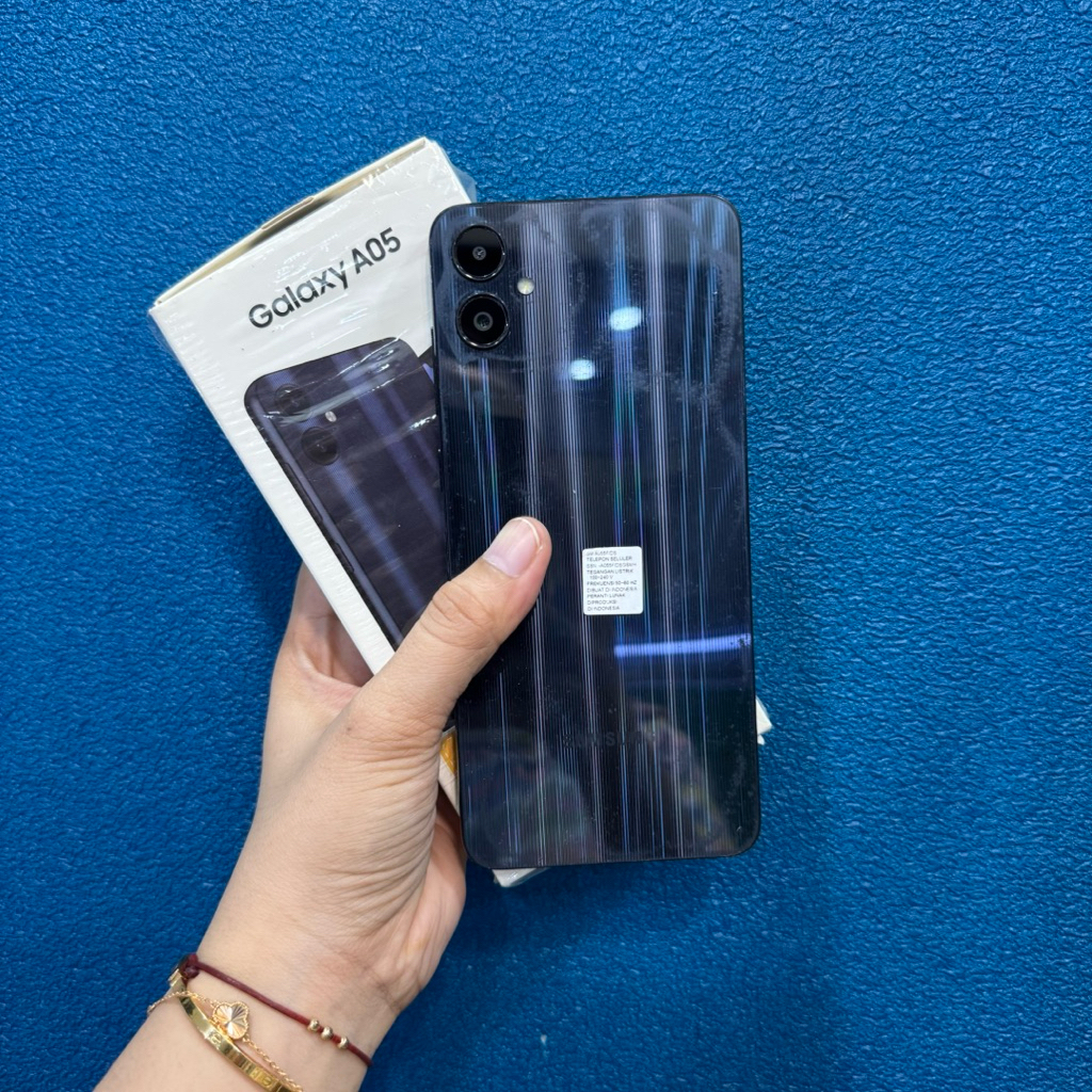 Samsung A05 6/128gb second bekas pakai fullset ori