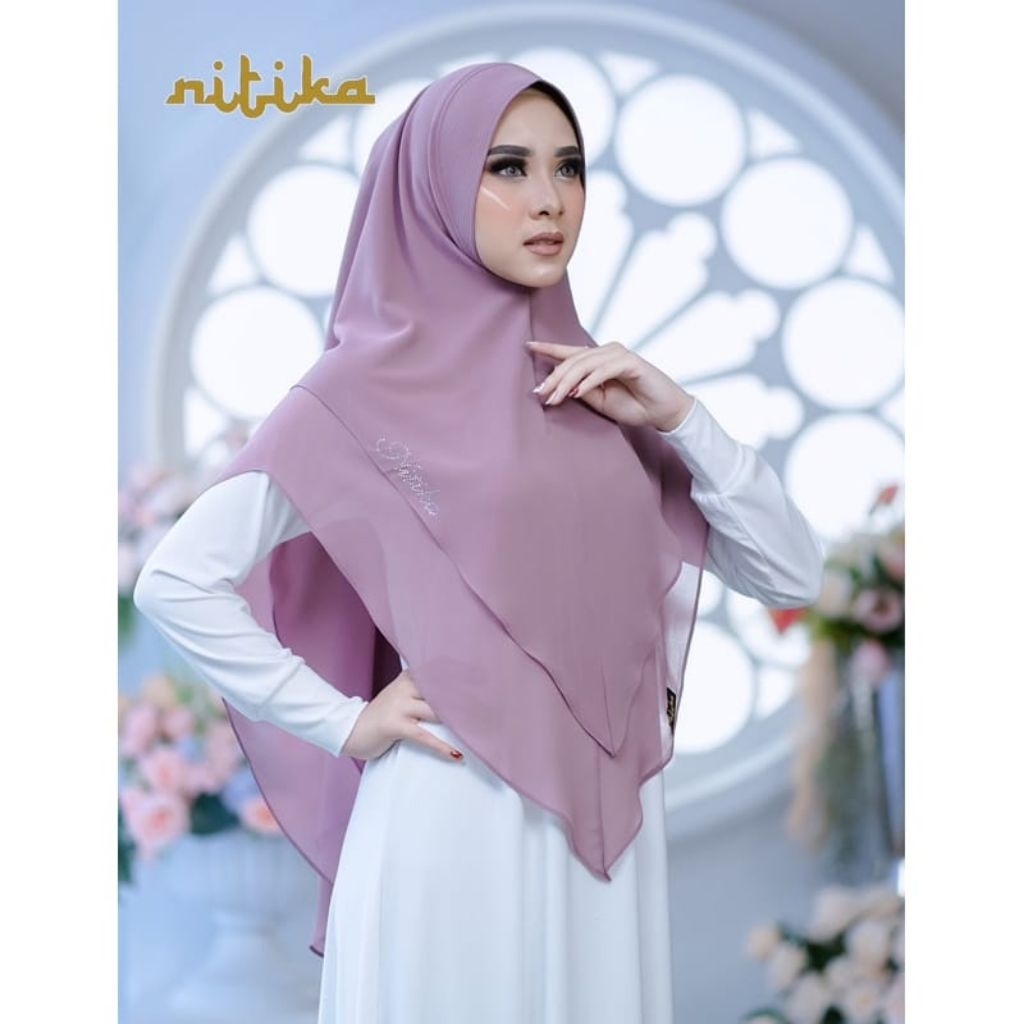 Hijab nitika Khimar ceruty bebydol