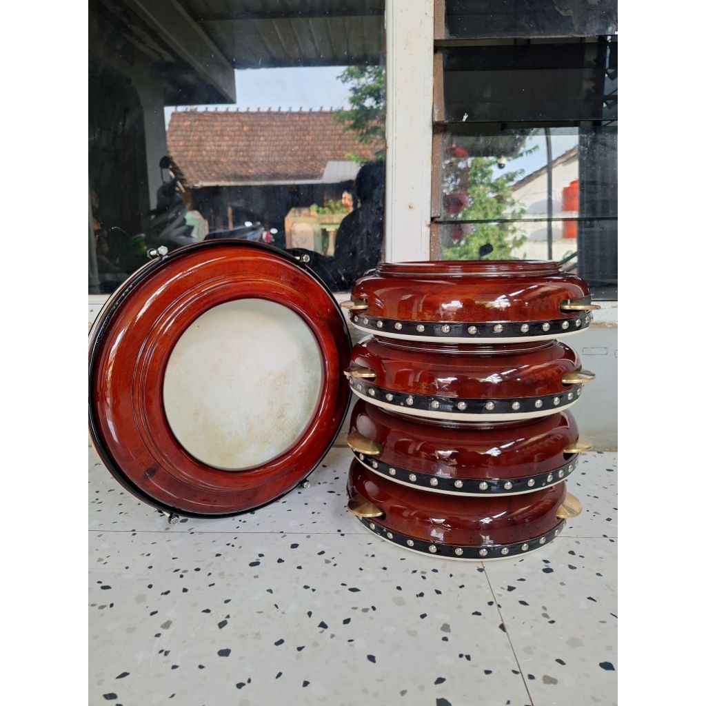 Satu Set Banjari (4 Hadroh + 1 Bass Banjari)