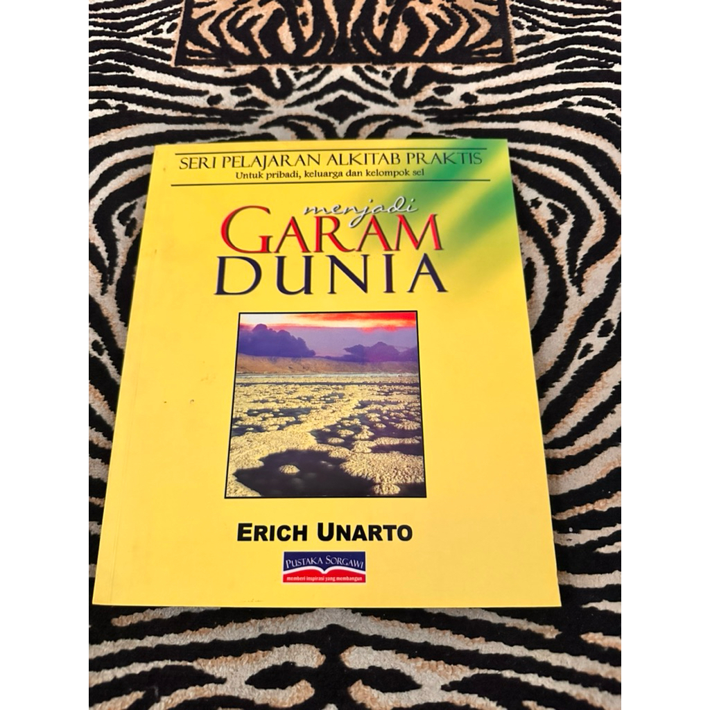 Buku Kristen Menjadi Garam Dunia Erich Unarto Seri Pelajaran Alkitab Praktis Buku Rohani Bekas Langk