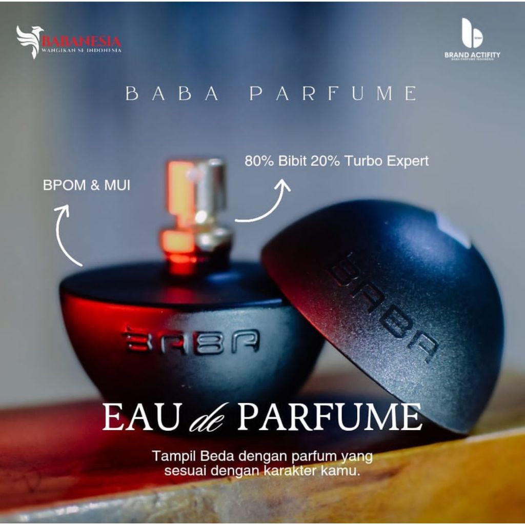 BABA PARFUM ORIGINAL / PREMIUM PARFUM COWO CEWEK 30ML / BABA PARFUM