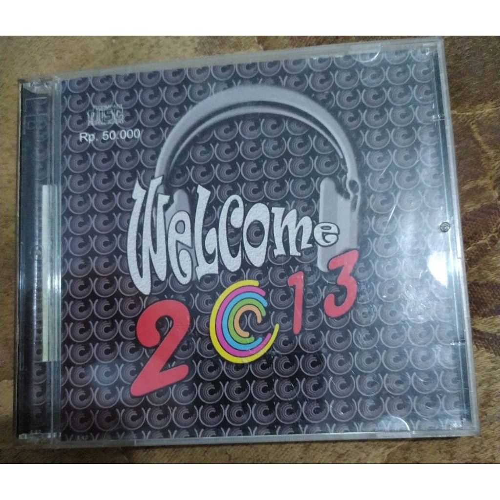 CD Audio Cyber DJ Team - Welcome 2013 (PT.Suara Mega Mandiri)