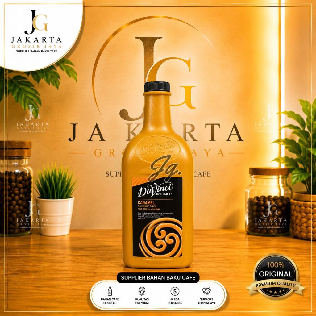 DaVinci Caramel Sauce 2L - Saus Karamel DaVinci 2L