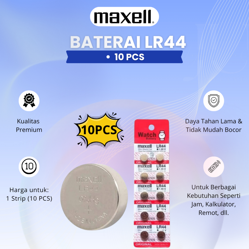 MAXELL Baterai LR44