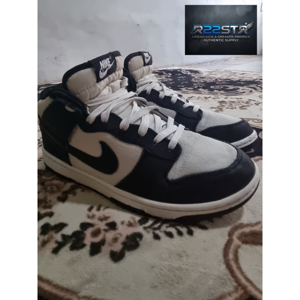 SEPATU SNEAKERS NIKE AJ 1 MID "PANDA" SZ 41/260