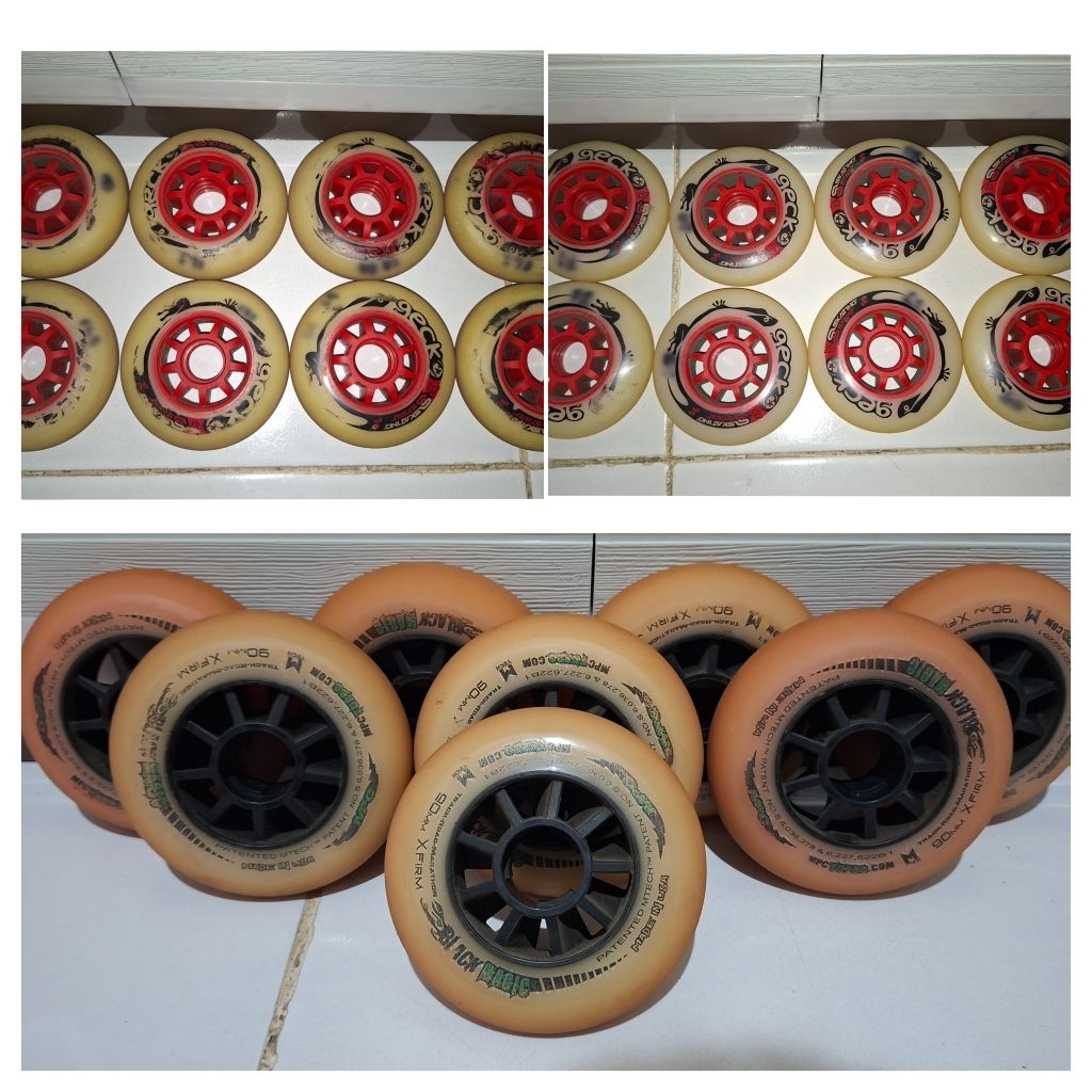 Roda Black Magic XFirm Skating Start 90mm Sepatu Roda Speed Inline Skate SECOND