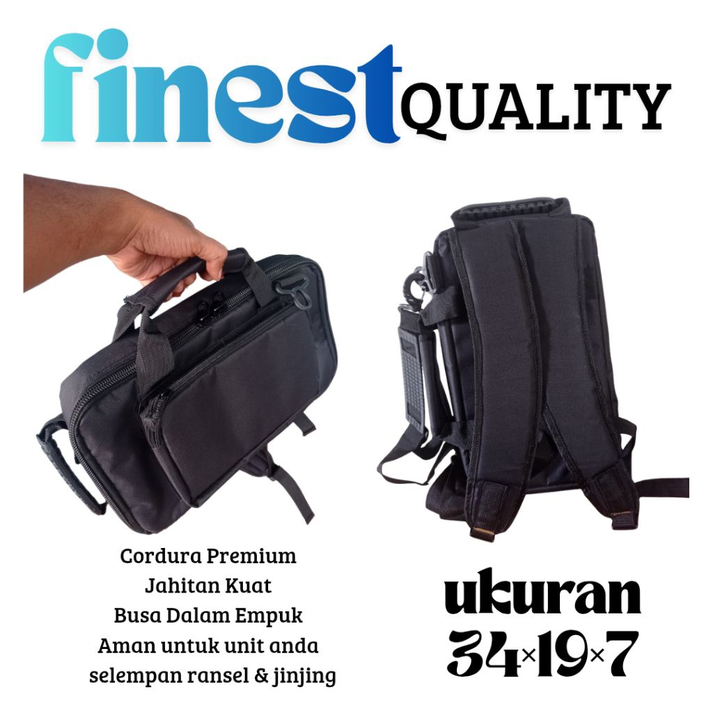 Marofaza 2 Tas Efek Gitar NUX MG30 Zoom G3XN Zoom G3X Boss GT1 Gigbag Tas Pedal Tas Efek Gitar Pedal