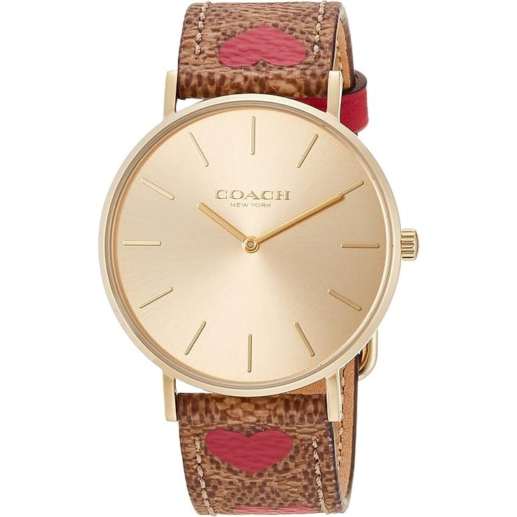 Coach Women's Analog Watch Jam Tangan Wanita Kulit 14503886