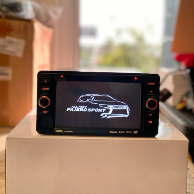 Head unit clarion 403 mitsubishi pajero