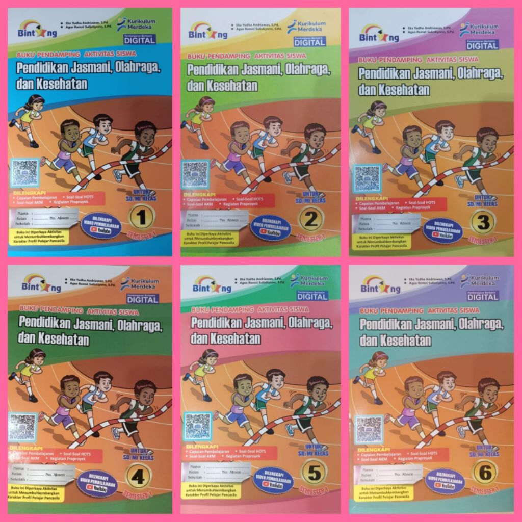 READY PJOK BINTANG KELAS 1-6 SD/MI SEMESTER 1