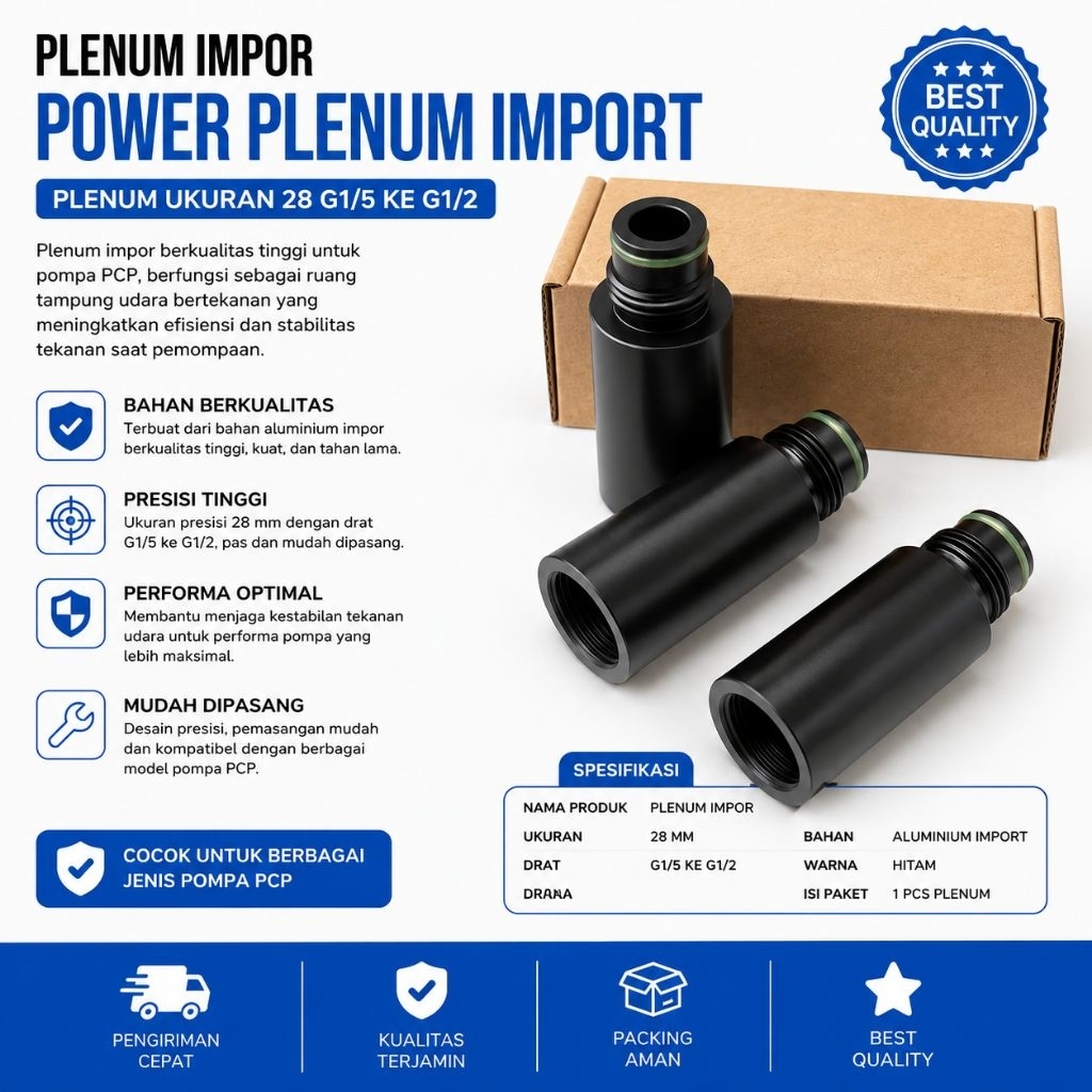 Power Plenum PCP | Plenum Impor | Plenum Drat G1/2